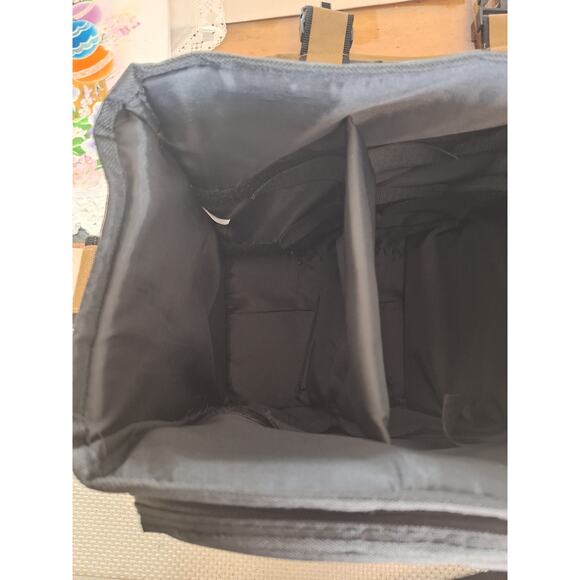 Camcorder Carry Case Black/Tan Canvas- Excellent Vintage Condition! 17"x10.5" - Picture 3 of 10